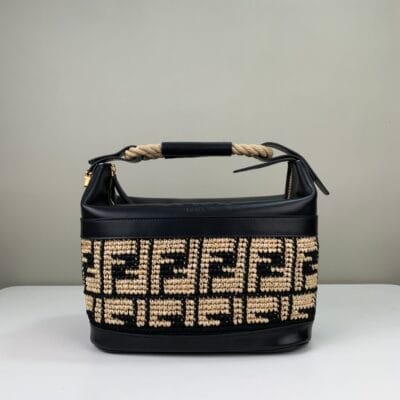 FendI Raffia Bag-35 x22 x18CM