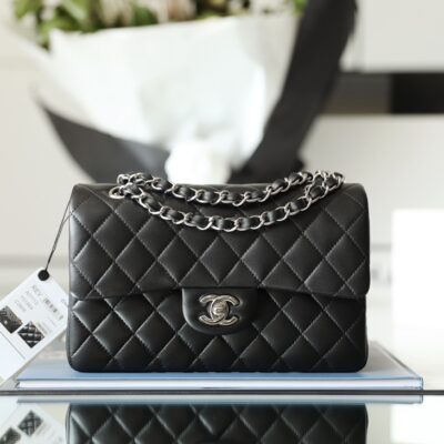 Ch@nel Flap Bag-Lambskin-23CM