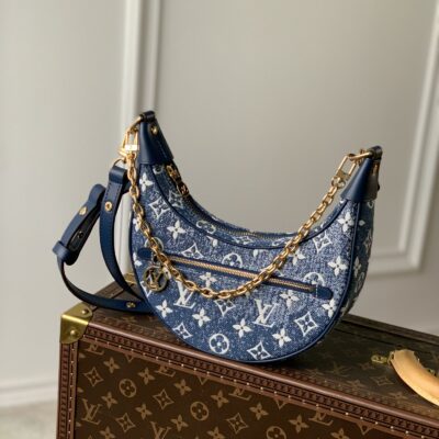 Louis Vuitton Loop Handbags-M40511-23*13*6CM